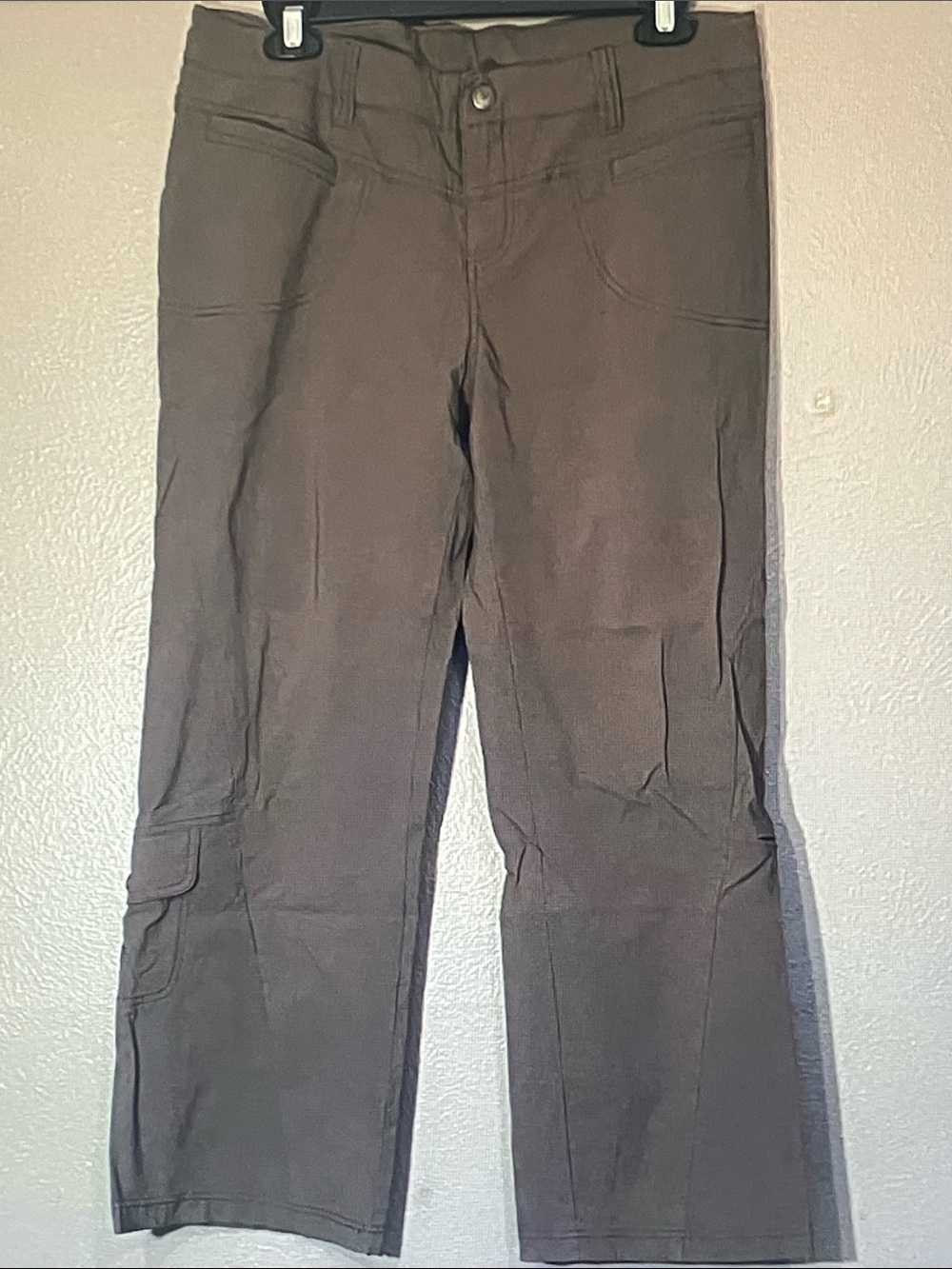 Athleta Women’s Wide-Leg Brown Cargo Pants